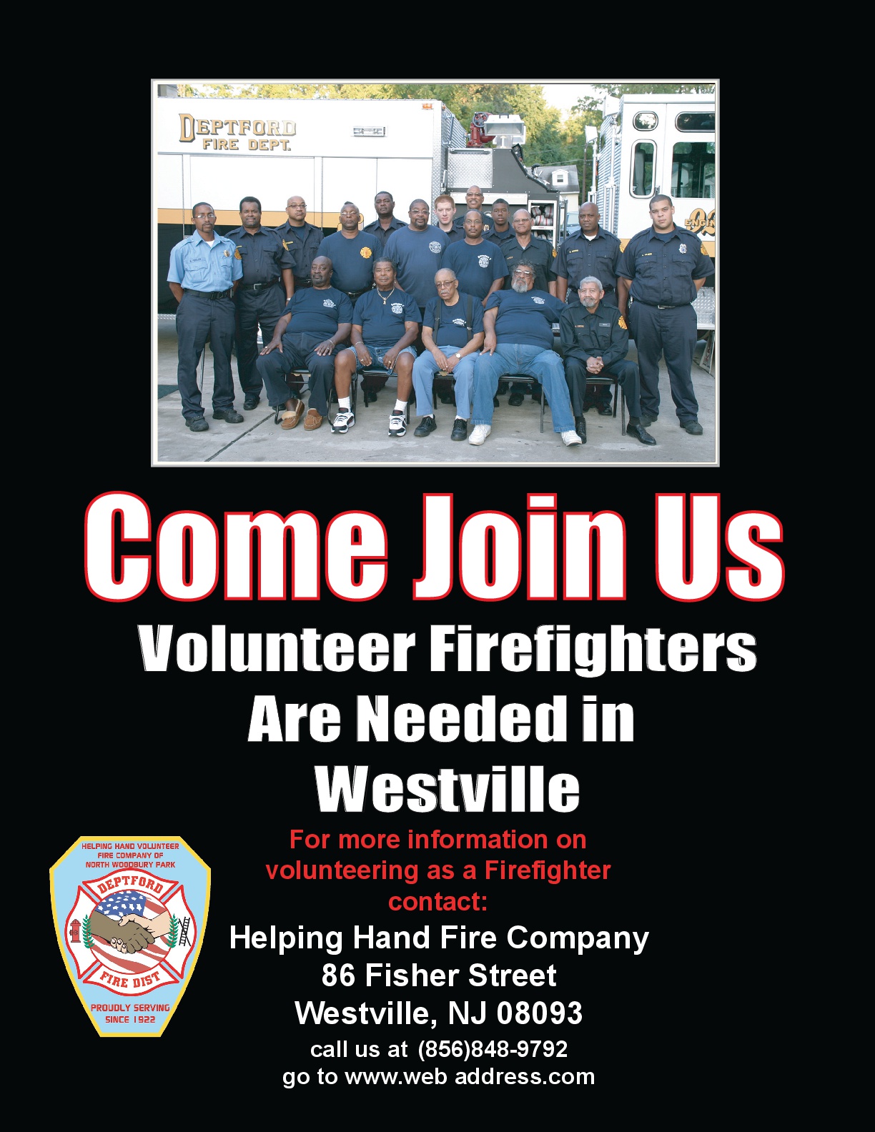 Volunteer Fire Department Recruitment Template
